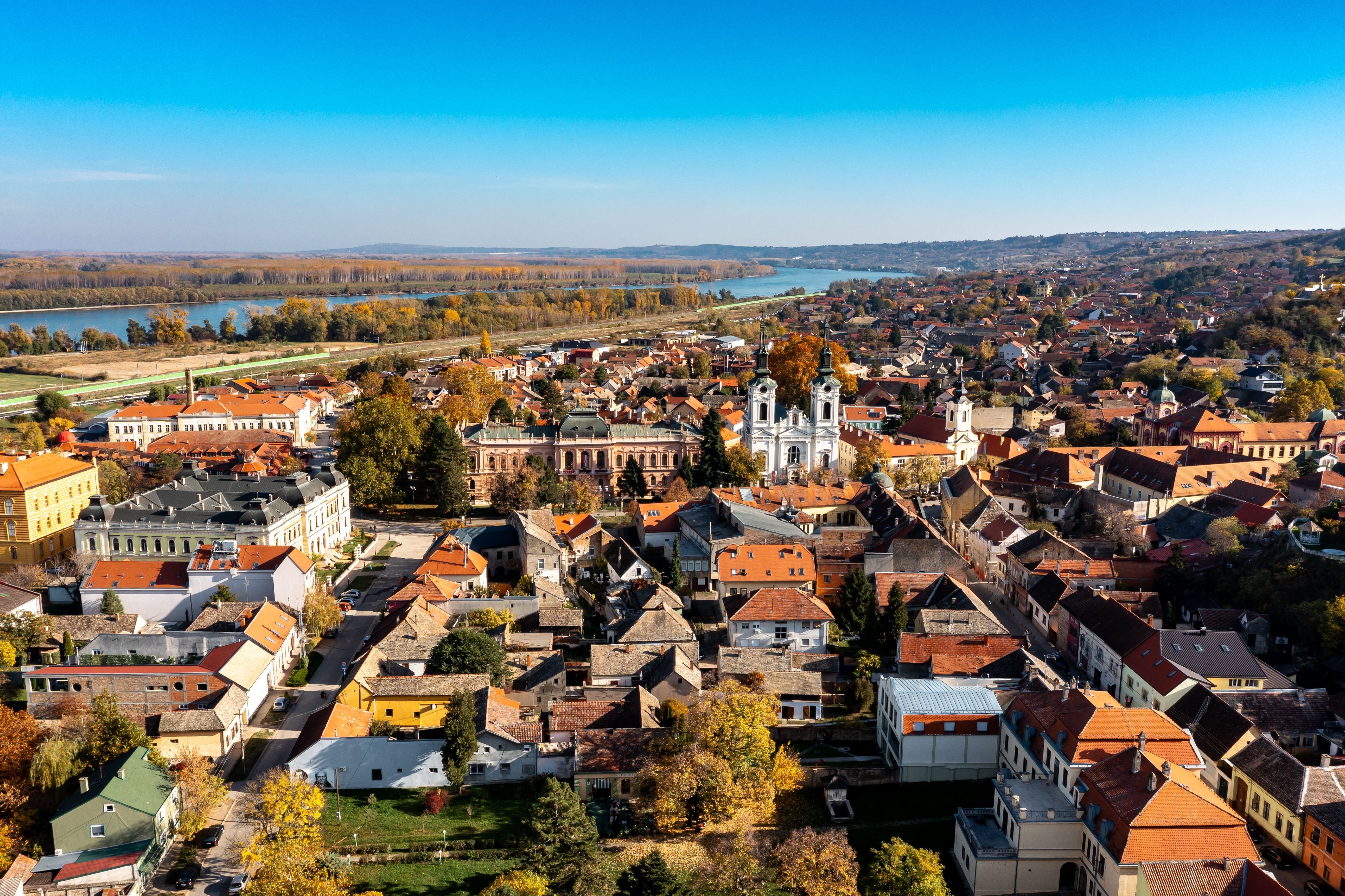 View in Sremski Karlovci, Serbia