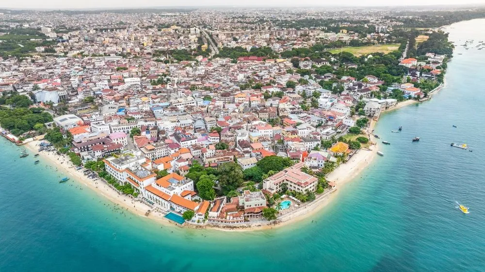 View in Stone Town Zanzibar