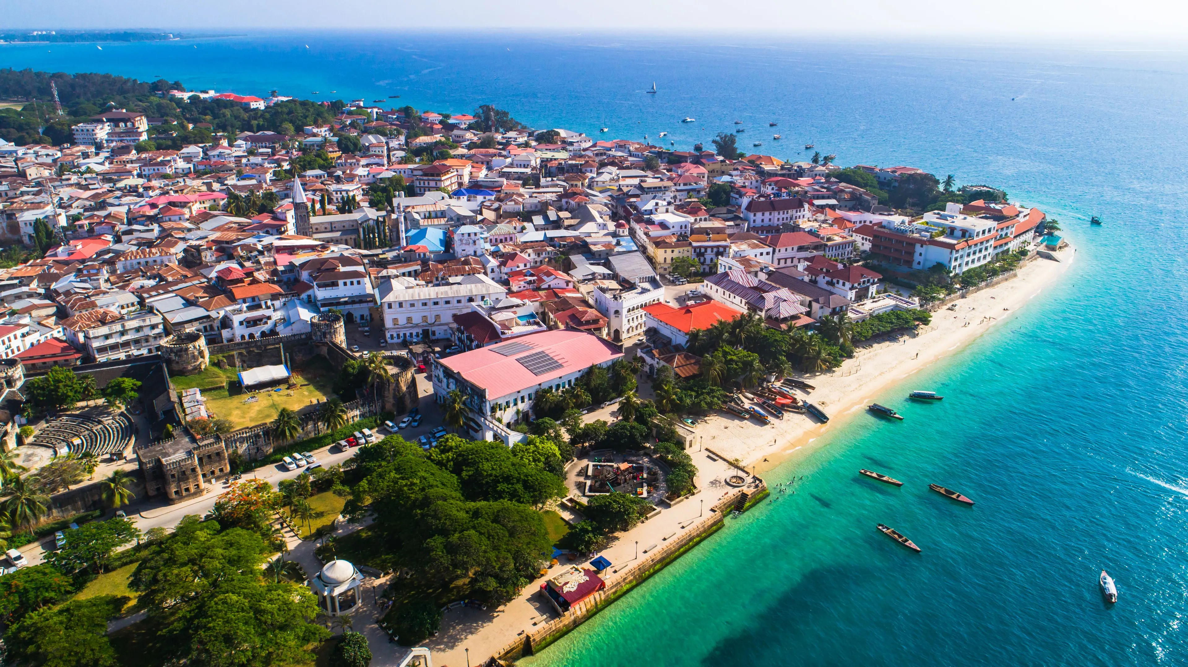 View in Stone Town