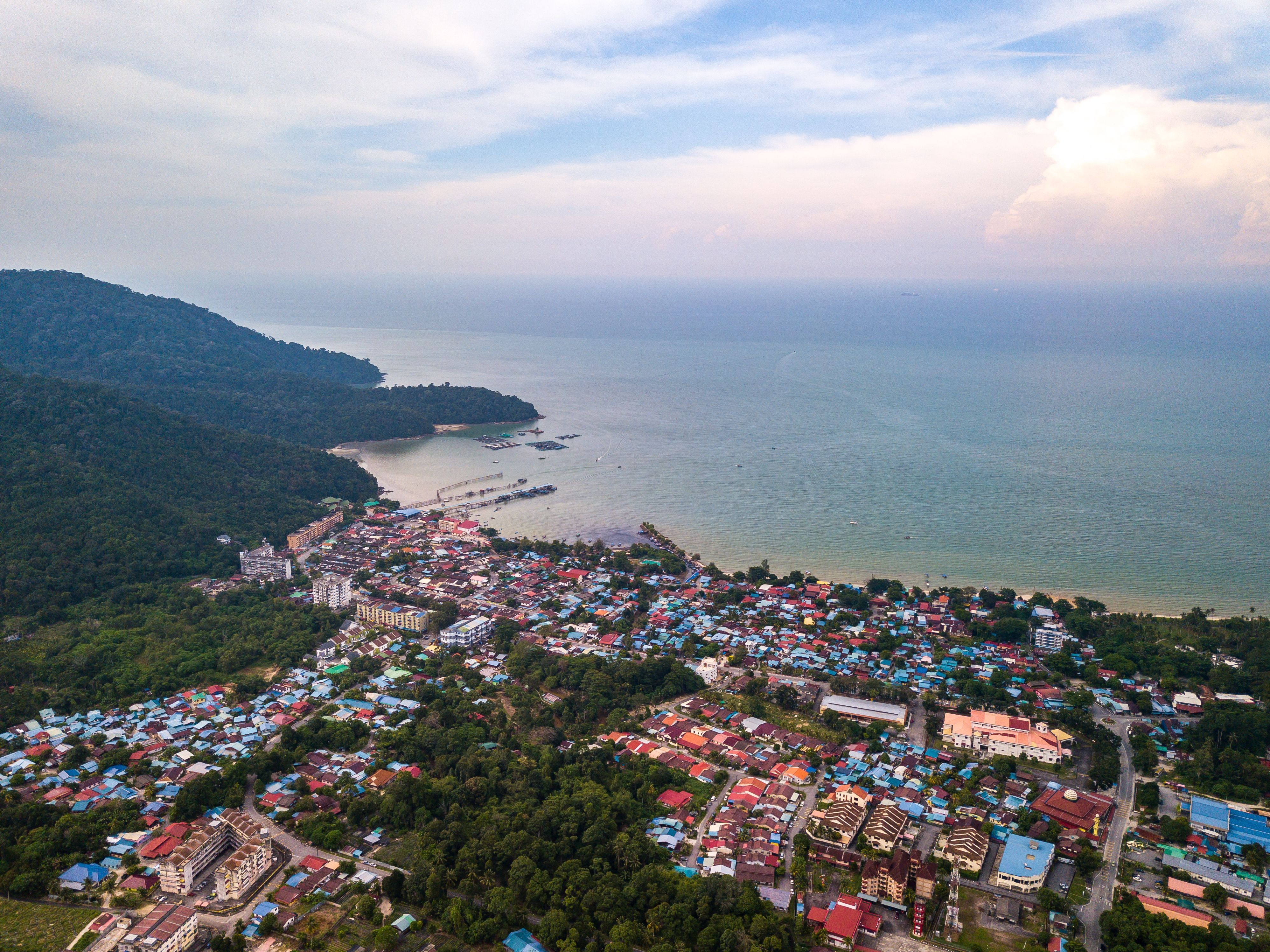 View in Teluk Bahang, Malaysia