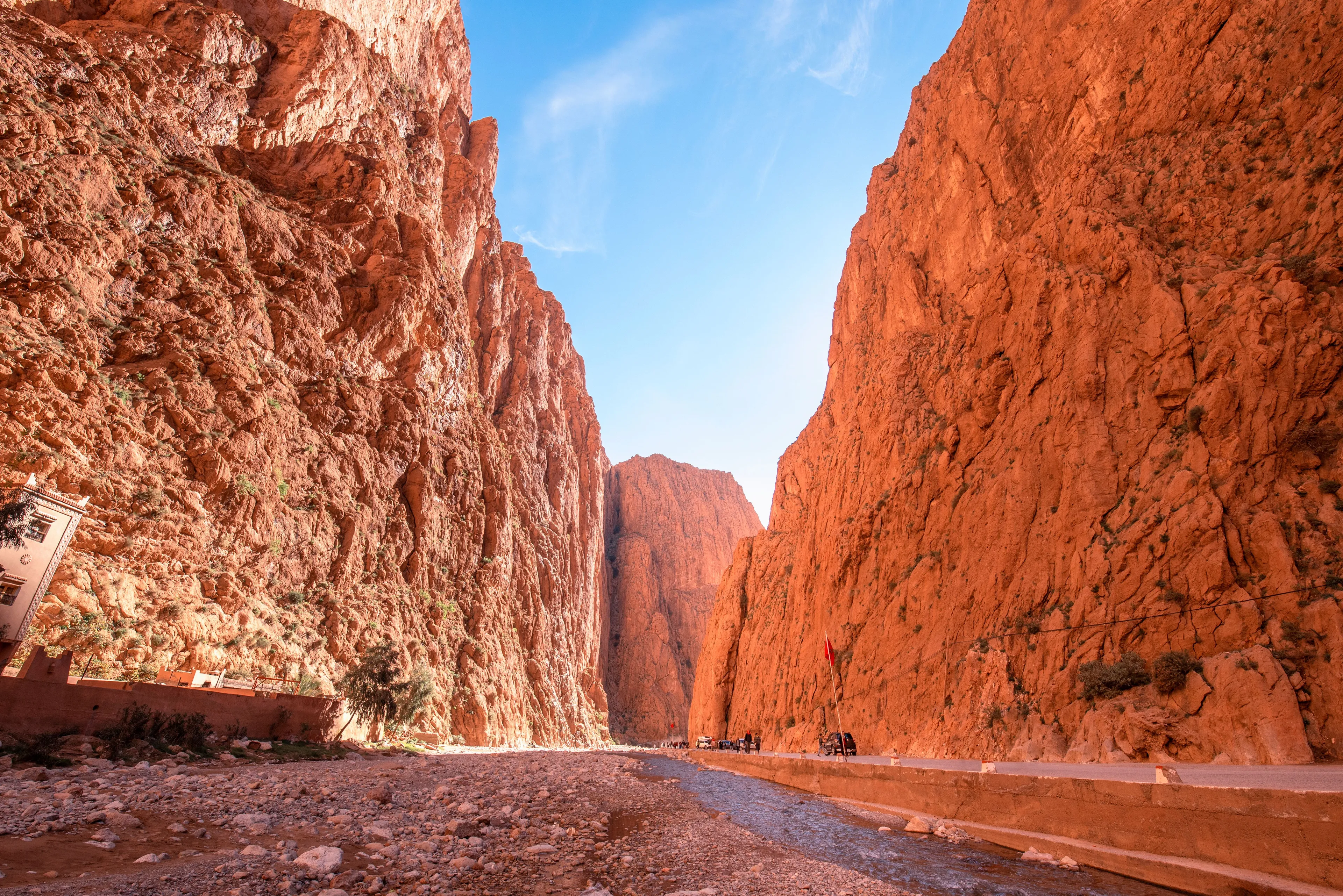 View in Todra Gorge