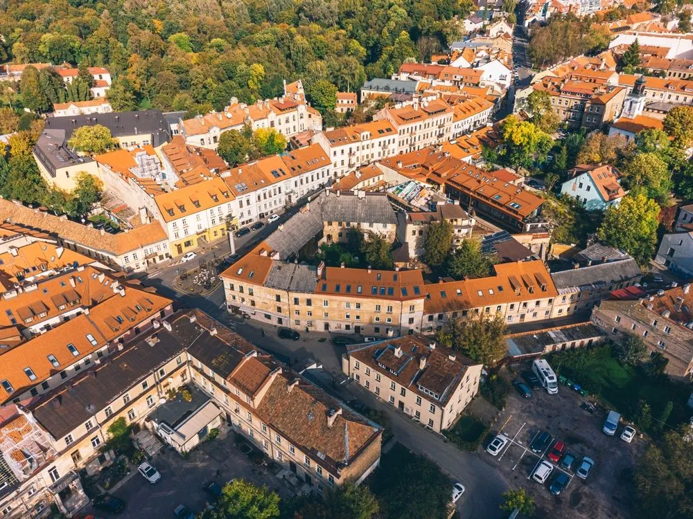 View in Uzupis District