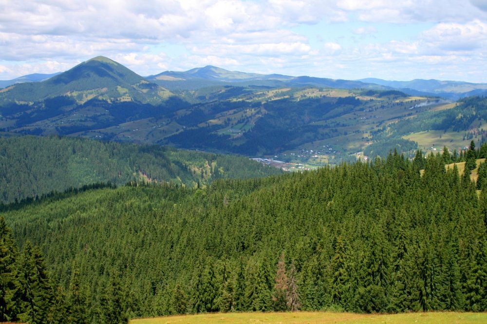 View in Vatra Dornei