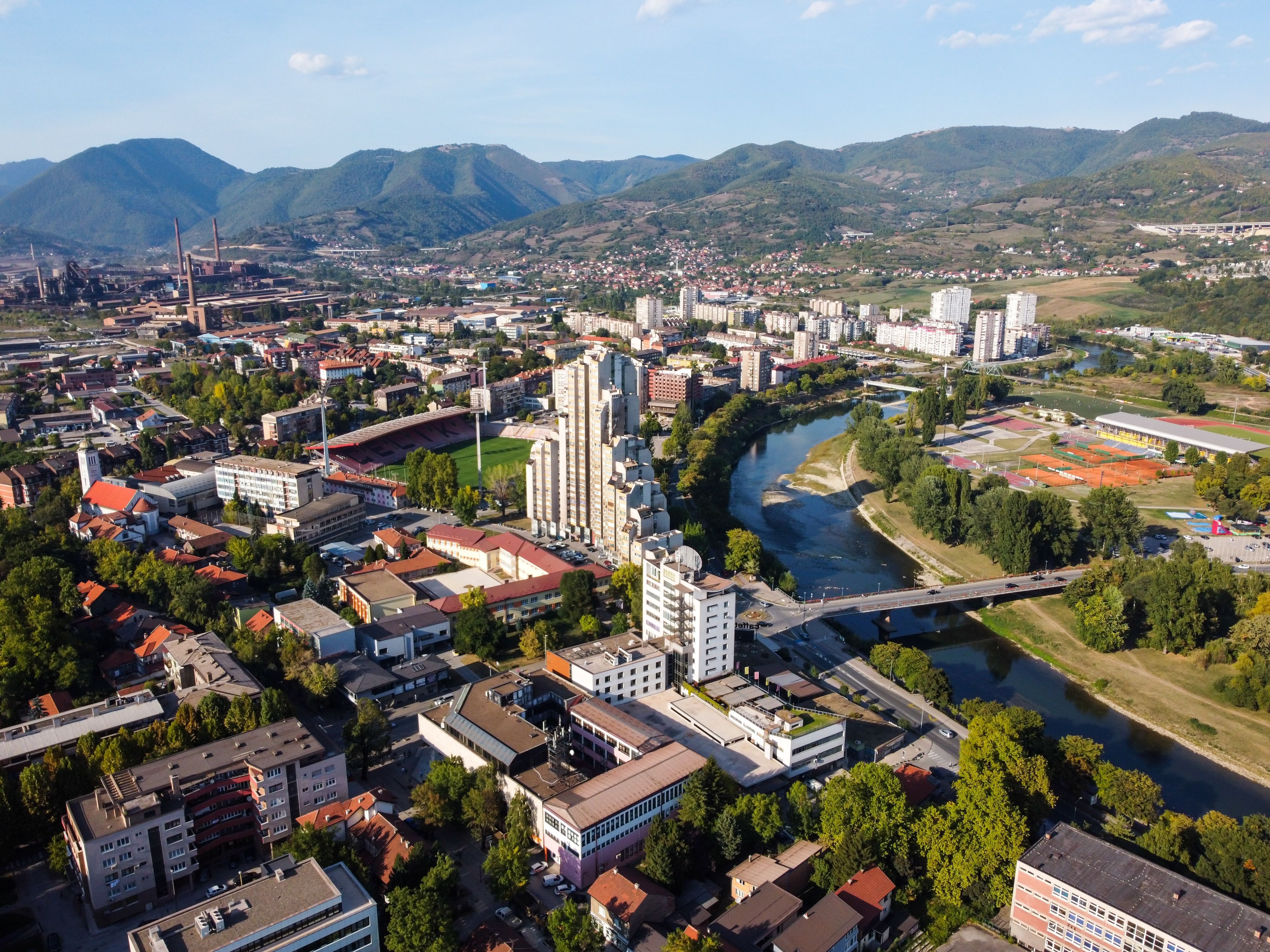 View in Zenica