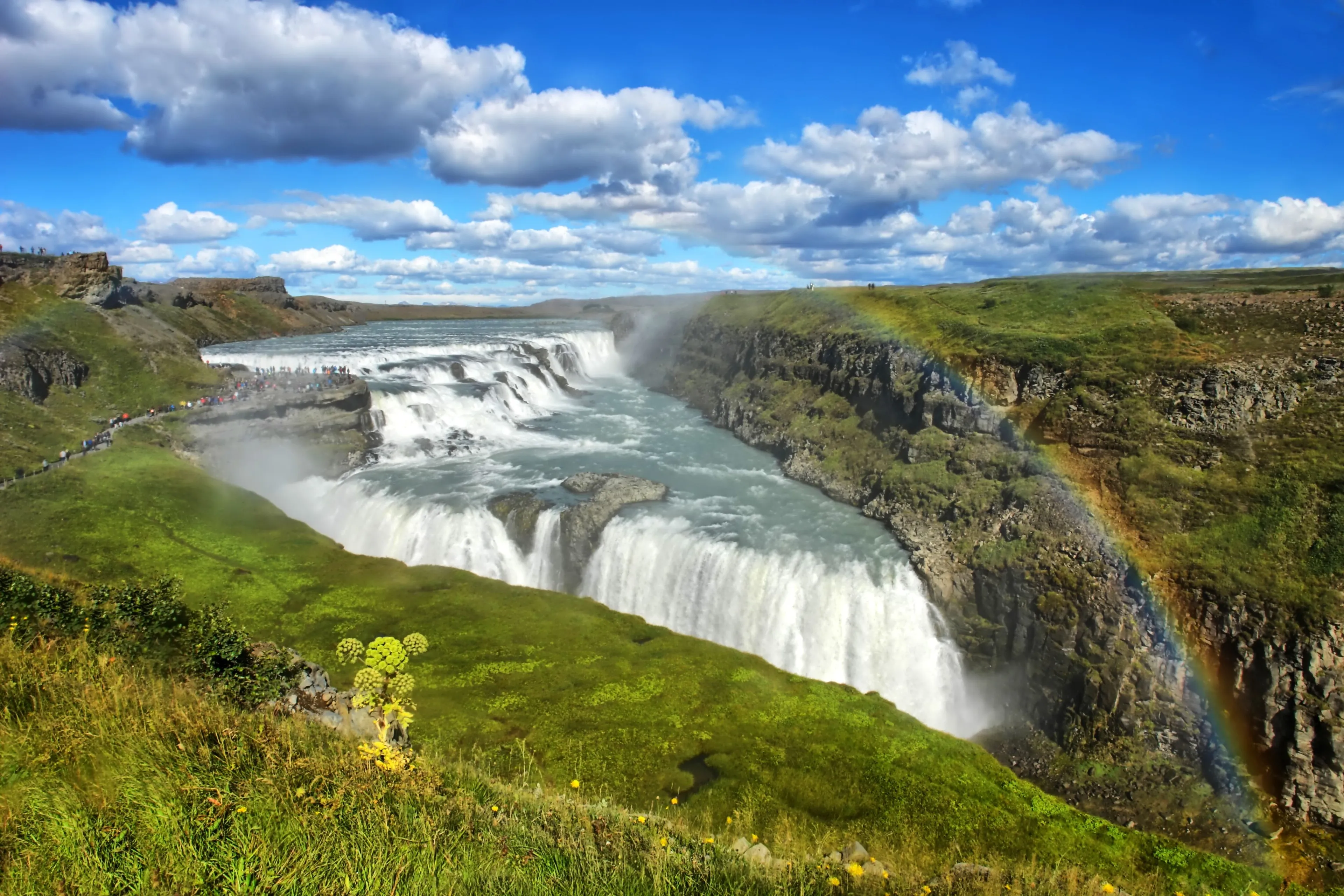 View in Gullfoss