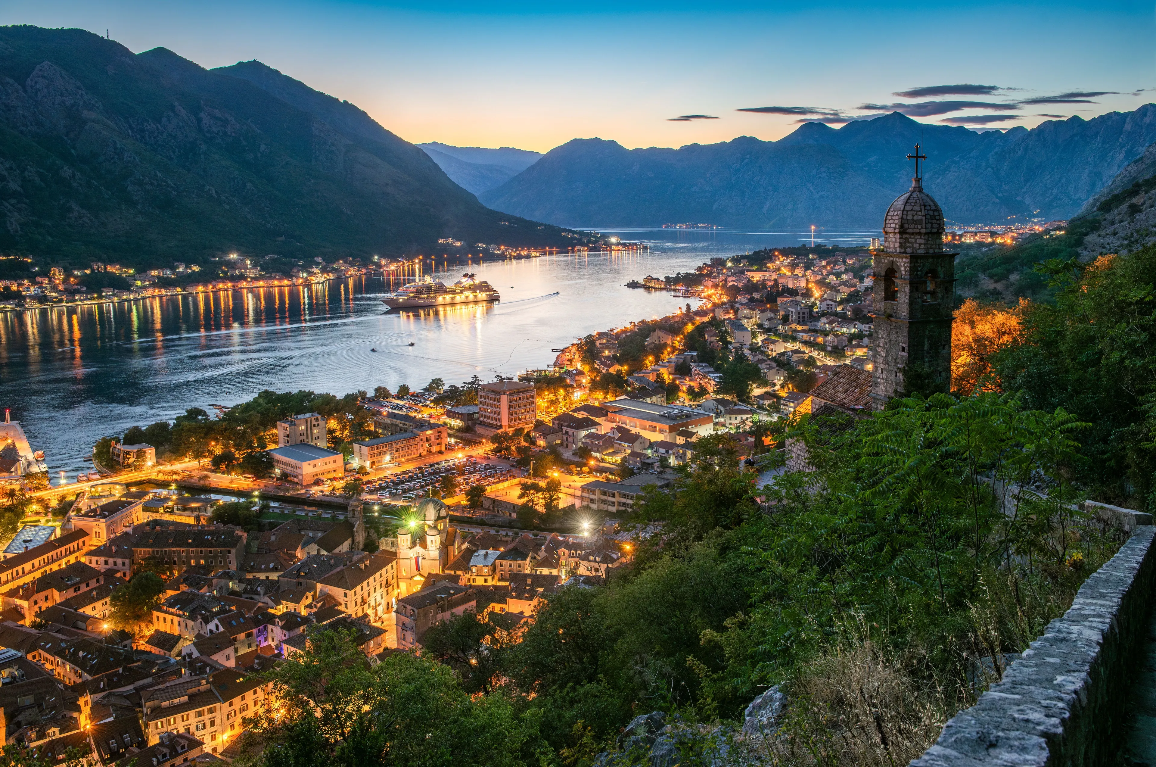 View in Kotor Old Town (UNESCO)