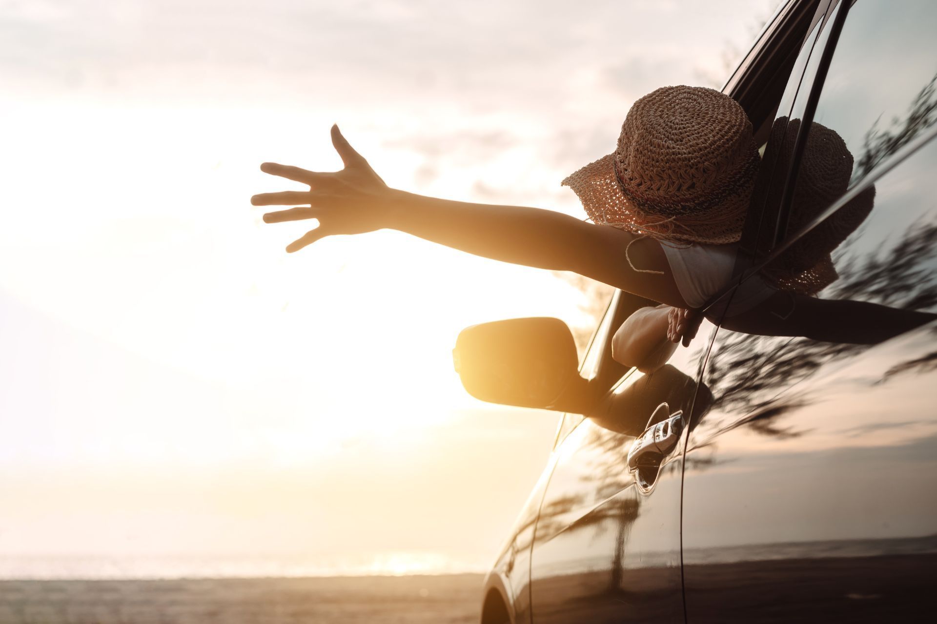 Is renting a car just to avoid putting miles on my own vehicle worth the money on a long road trip?