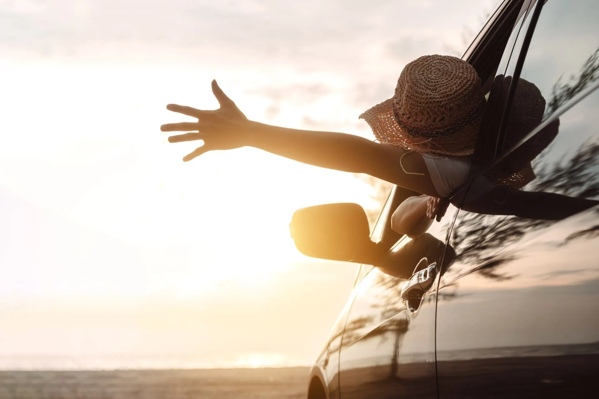 Is renting a car just to avoid putting miles on my own vehicle worth the money on a long road trip?