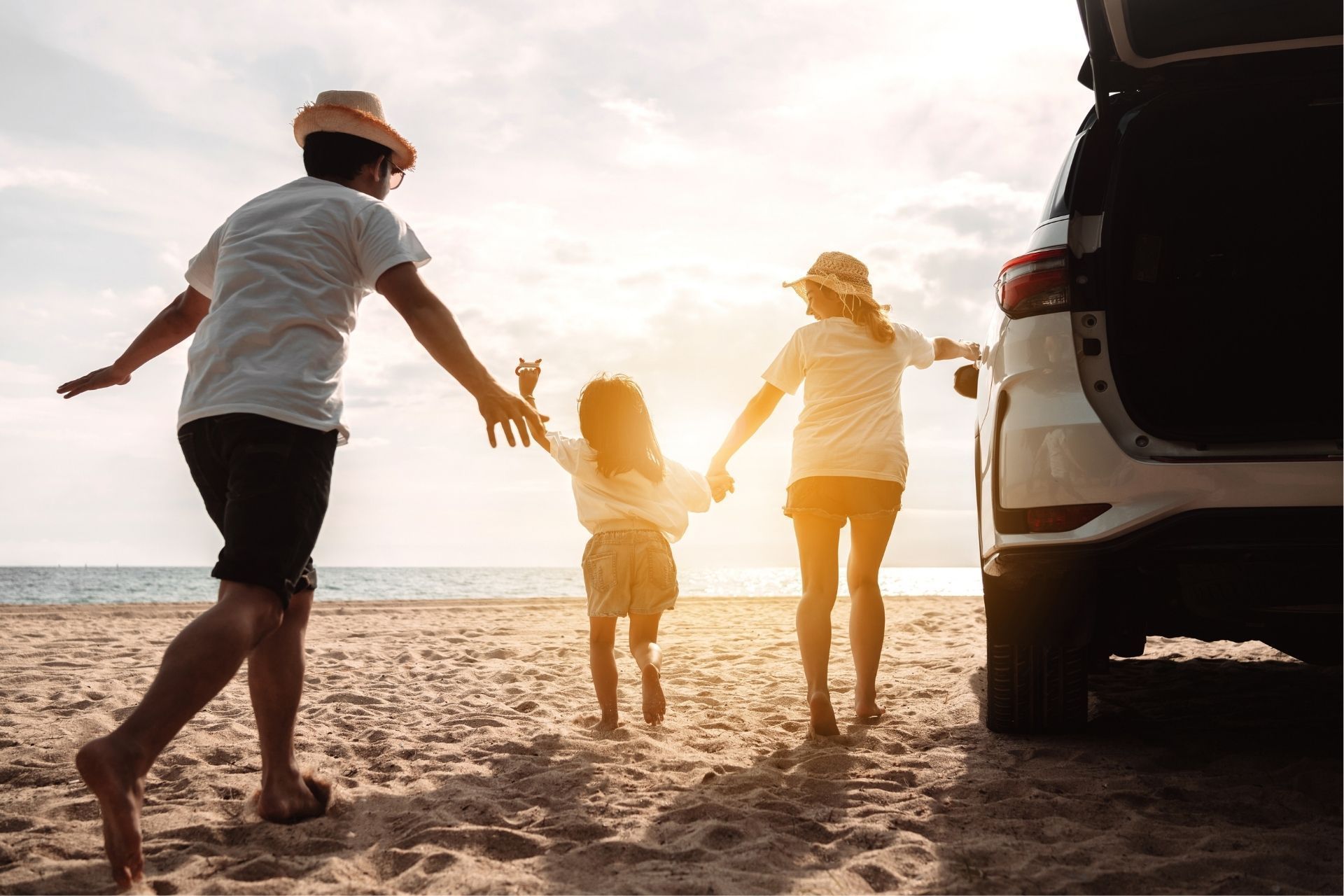 How far in advance should I book a rental car for July/August peak travel season?