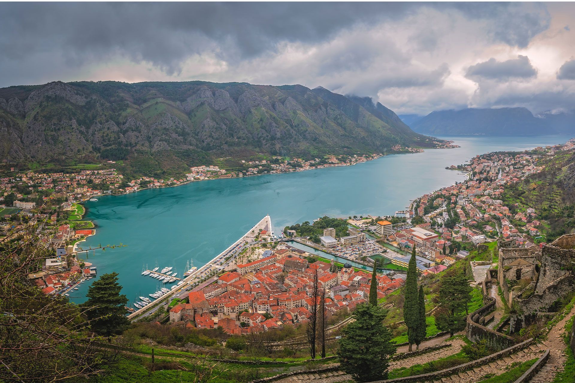 Historic and Coastal Highlights Car Route in Montenegro